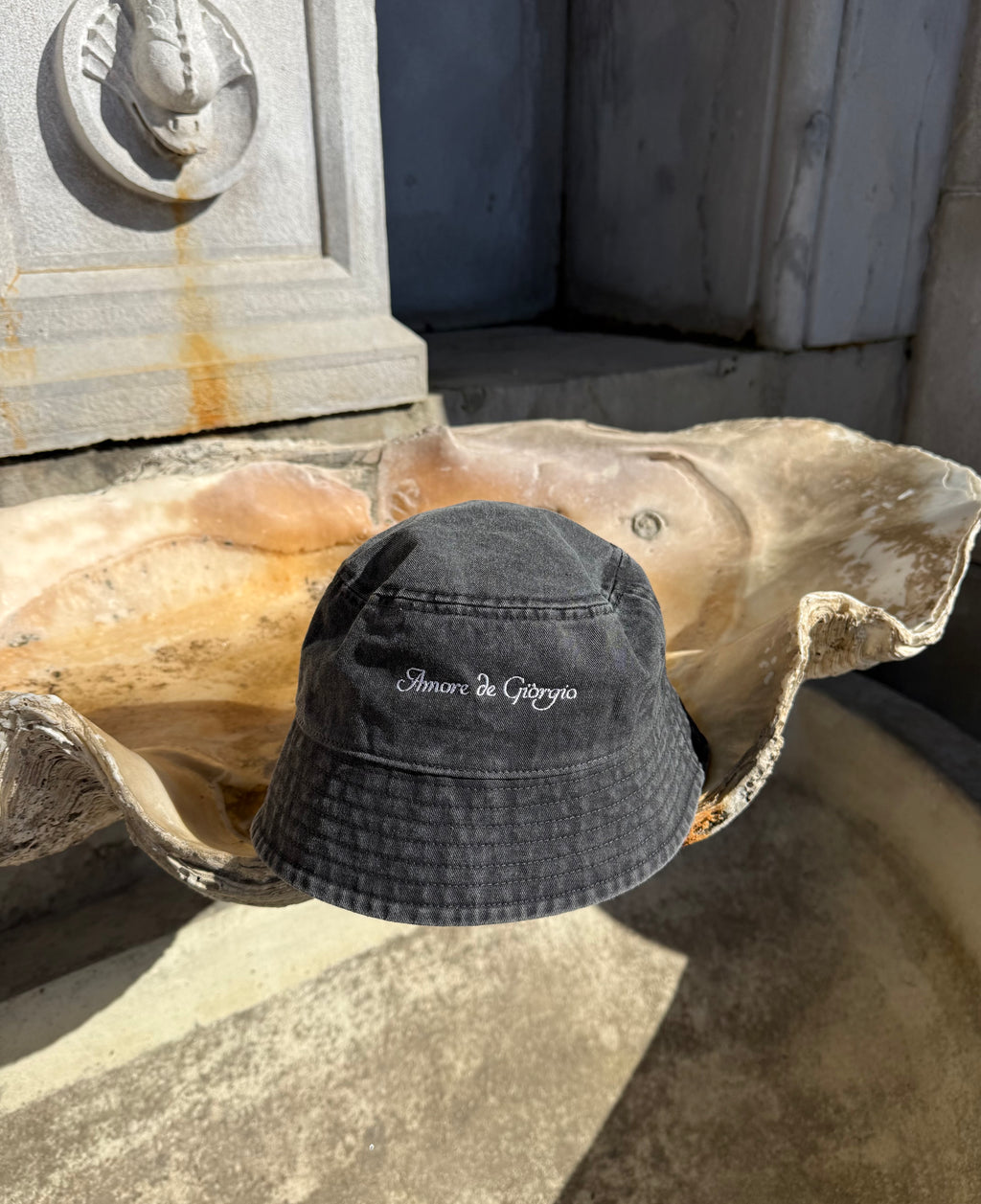 Bucket hat Vintage Black
