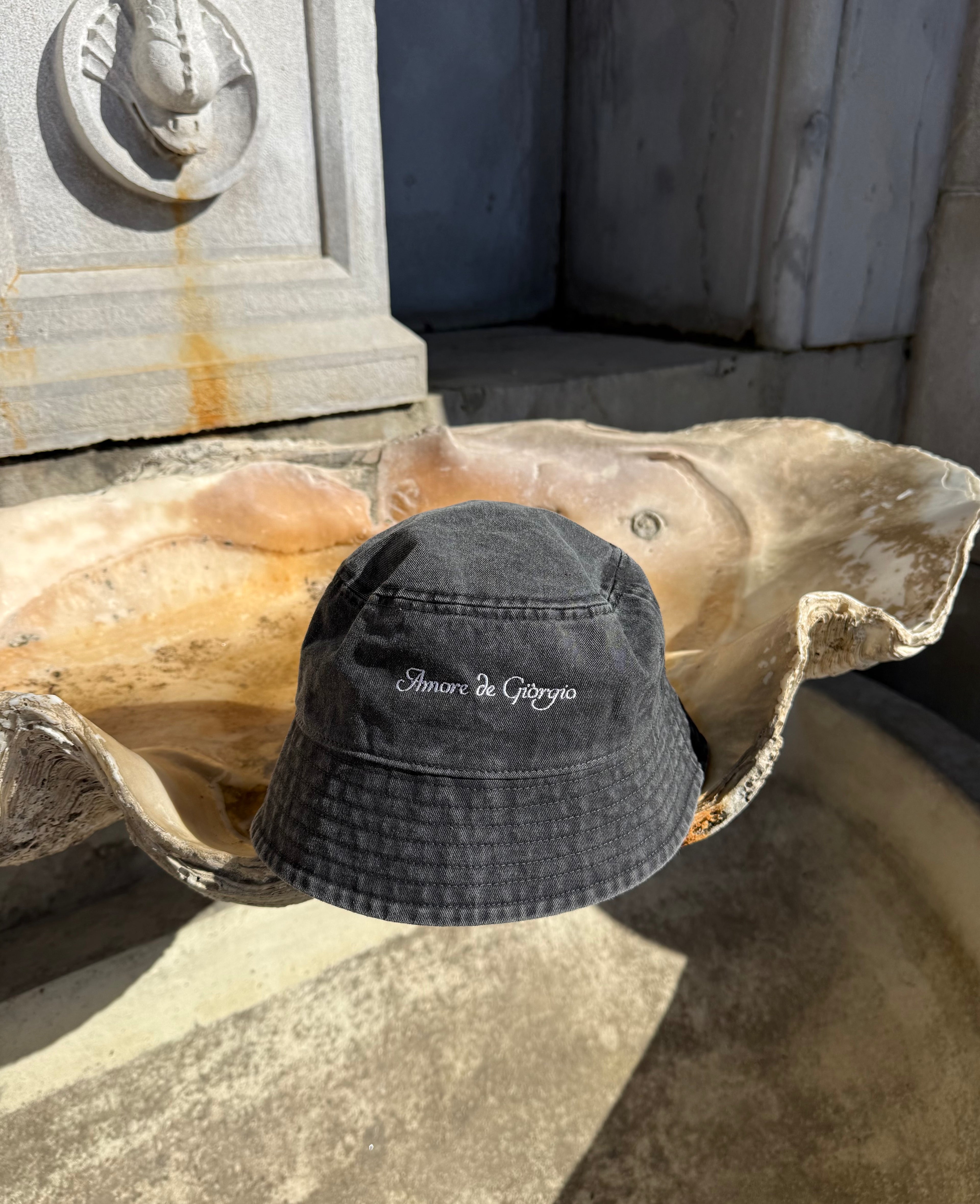 Bucket hat Vintage Black