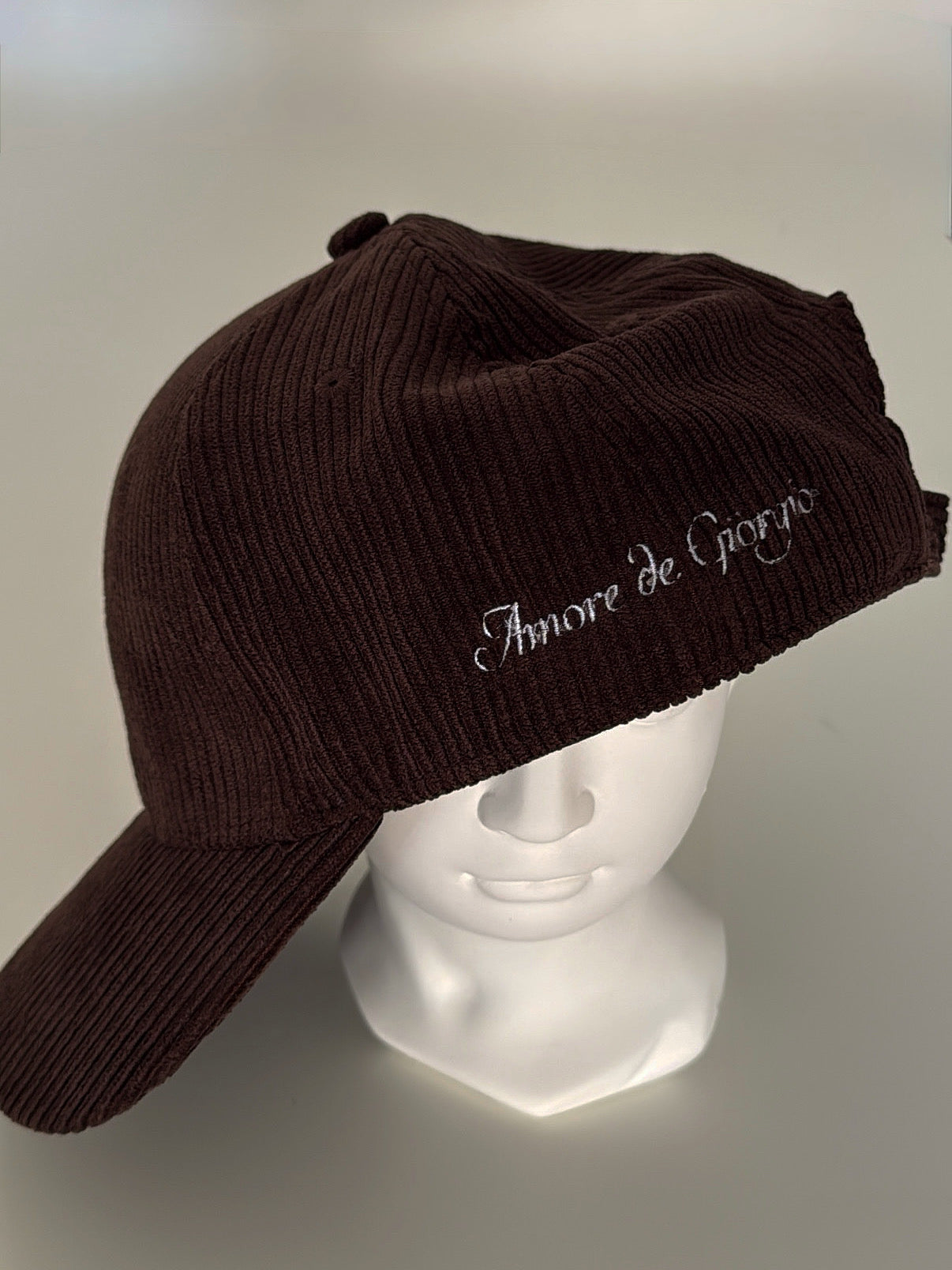 Corduroy Cap Brown