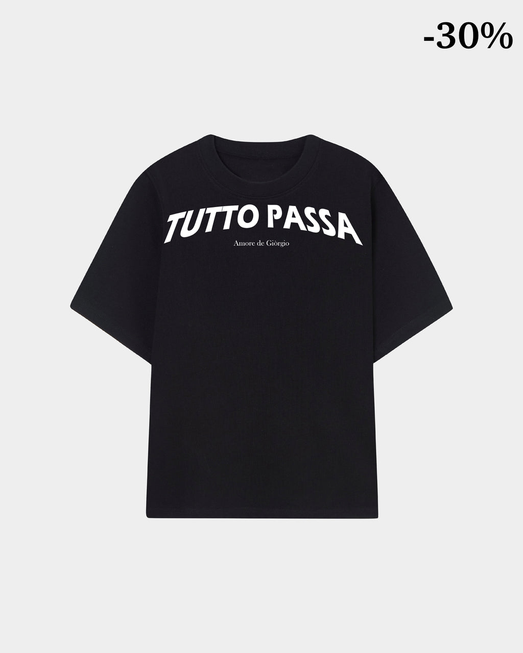 ADG Tutto Passa Oversized T-Shirt Black