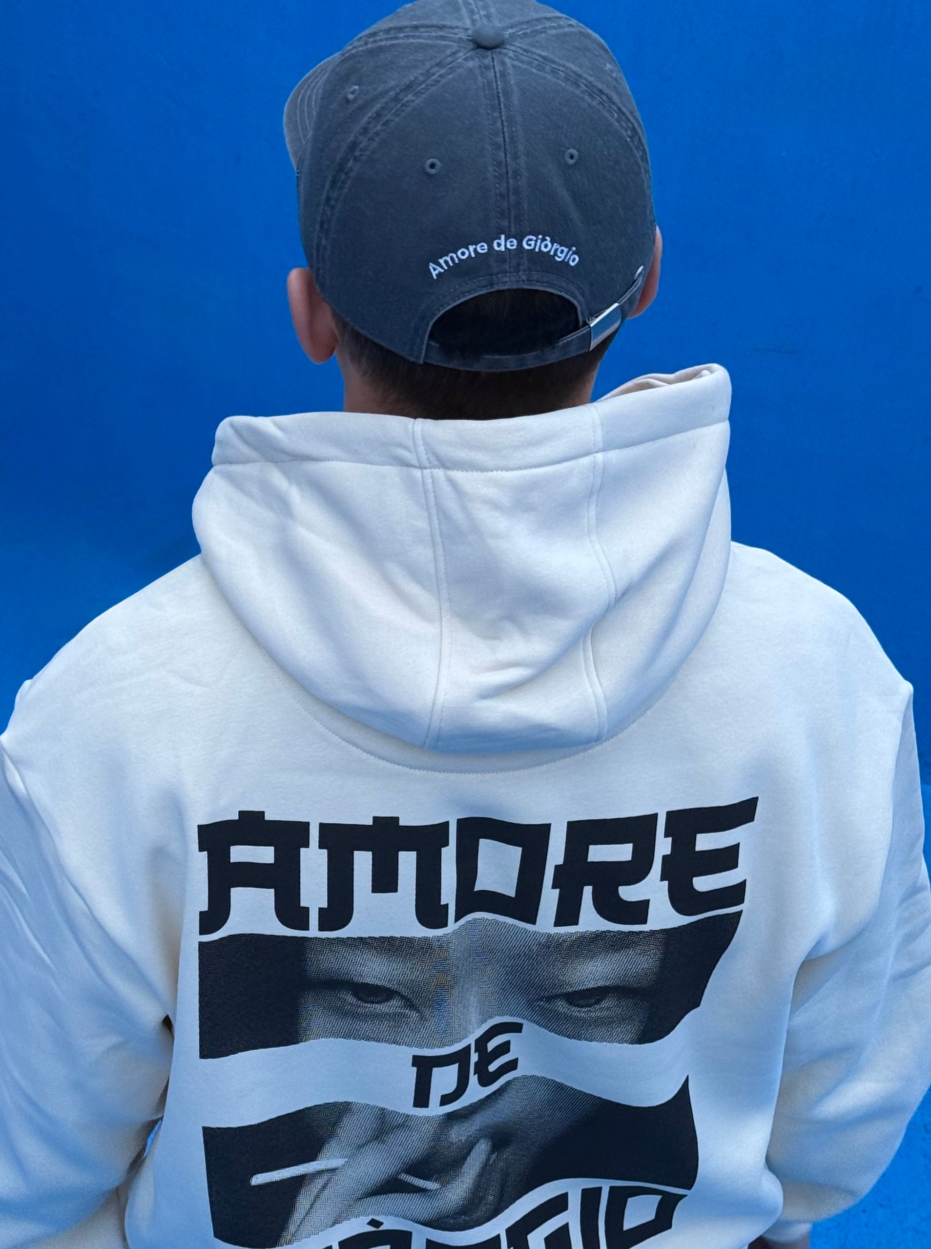 Amore de Giorgio Hoodie Cream