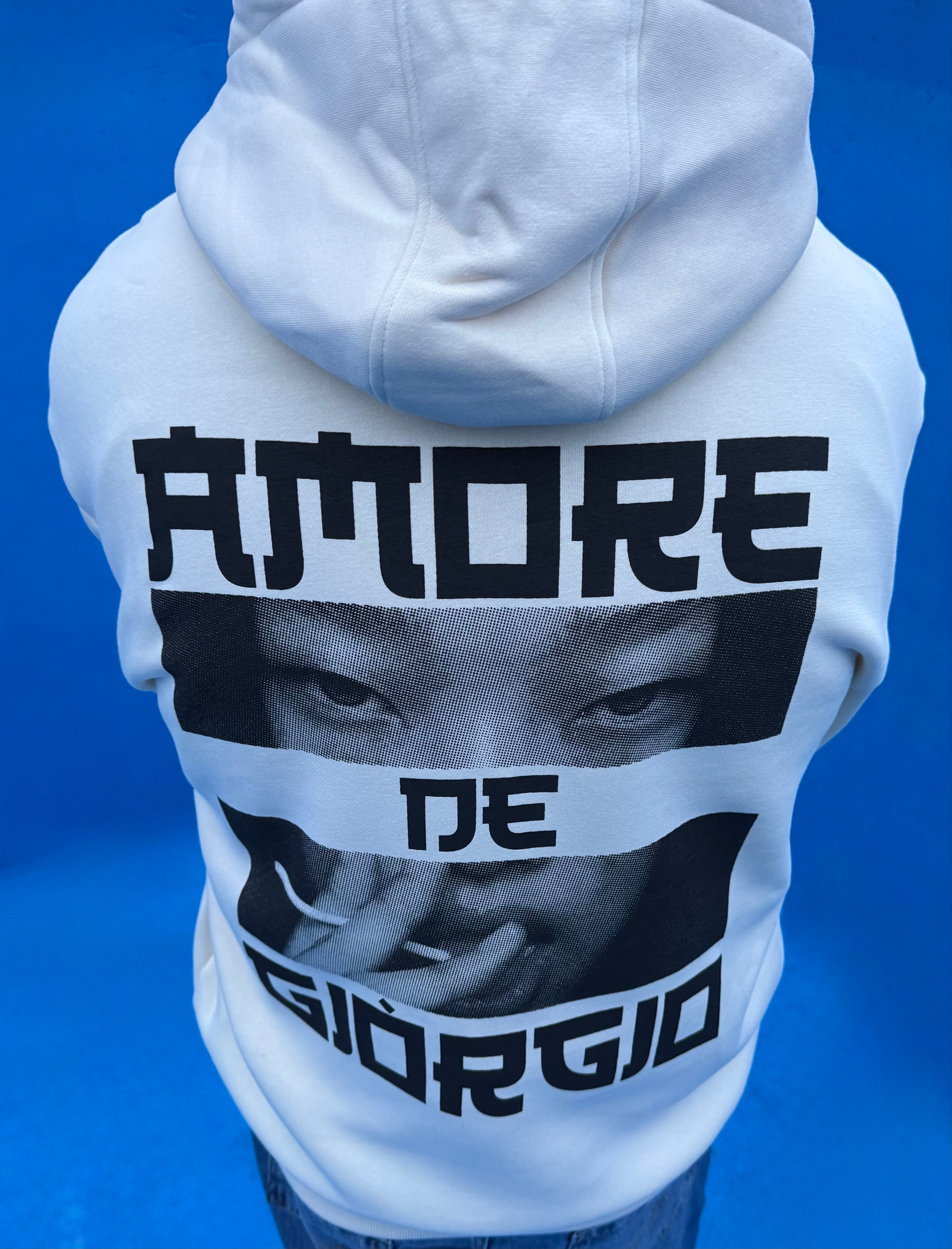 Amore de Giorgio Hoodie Cream