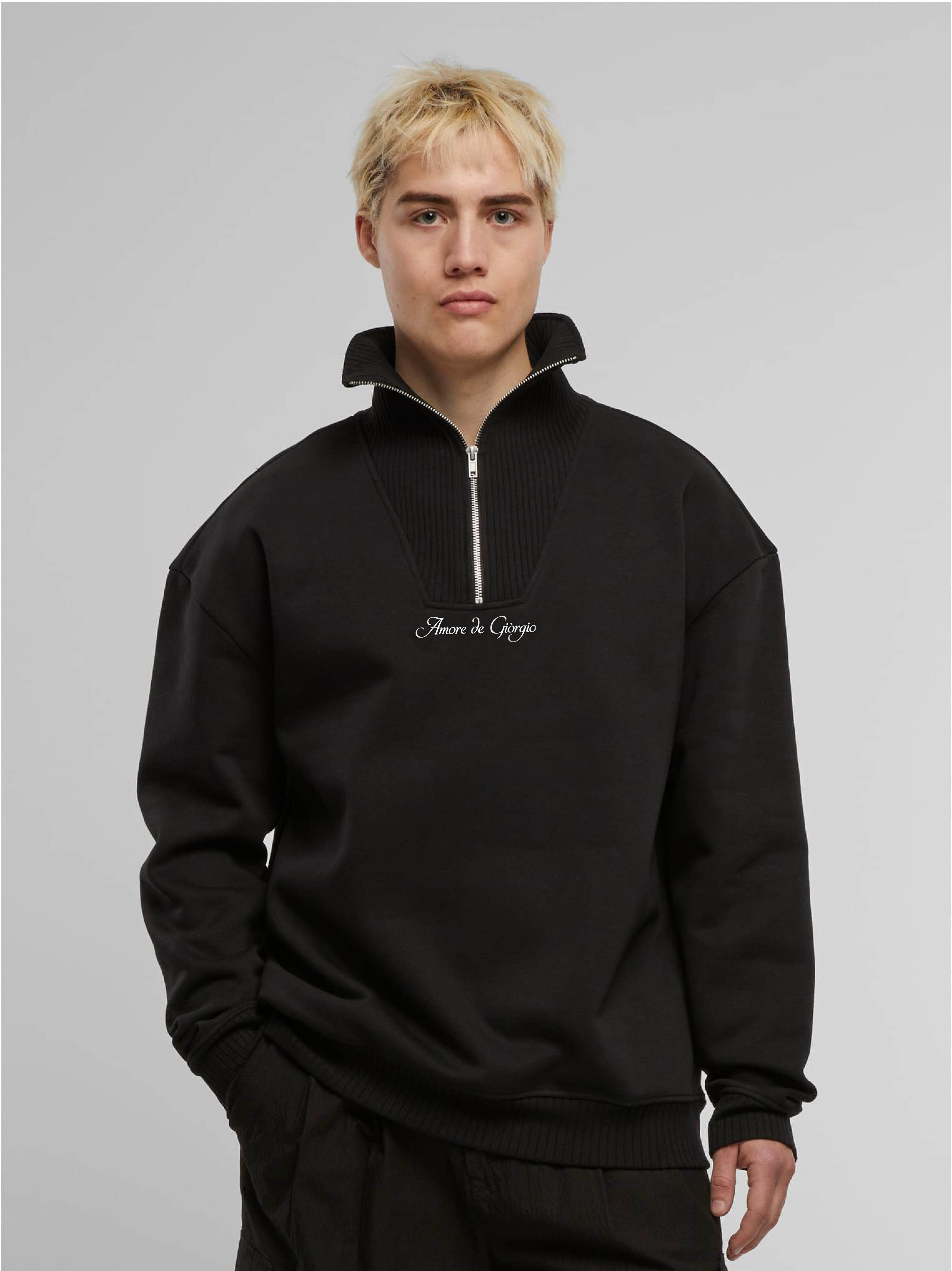 ADG Half Zip Sweatshirt Black