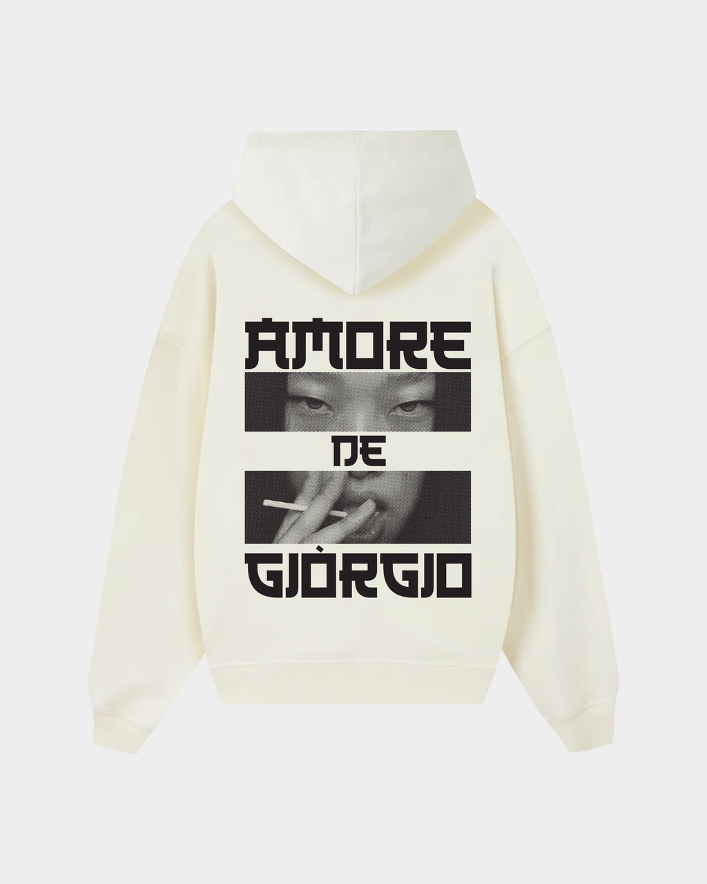 Amore de Giorgio Hoodie Cream