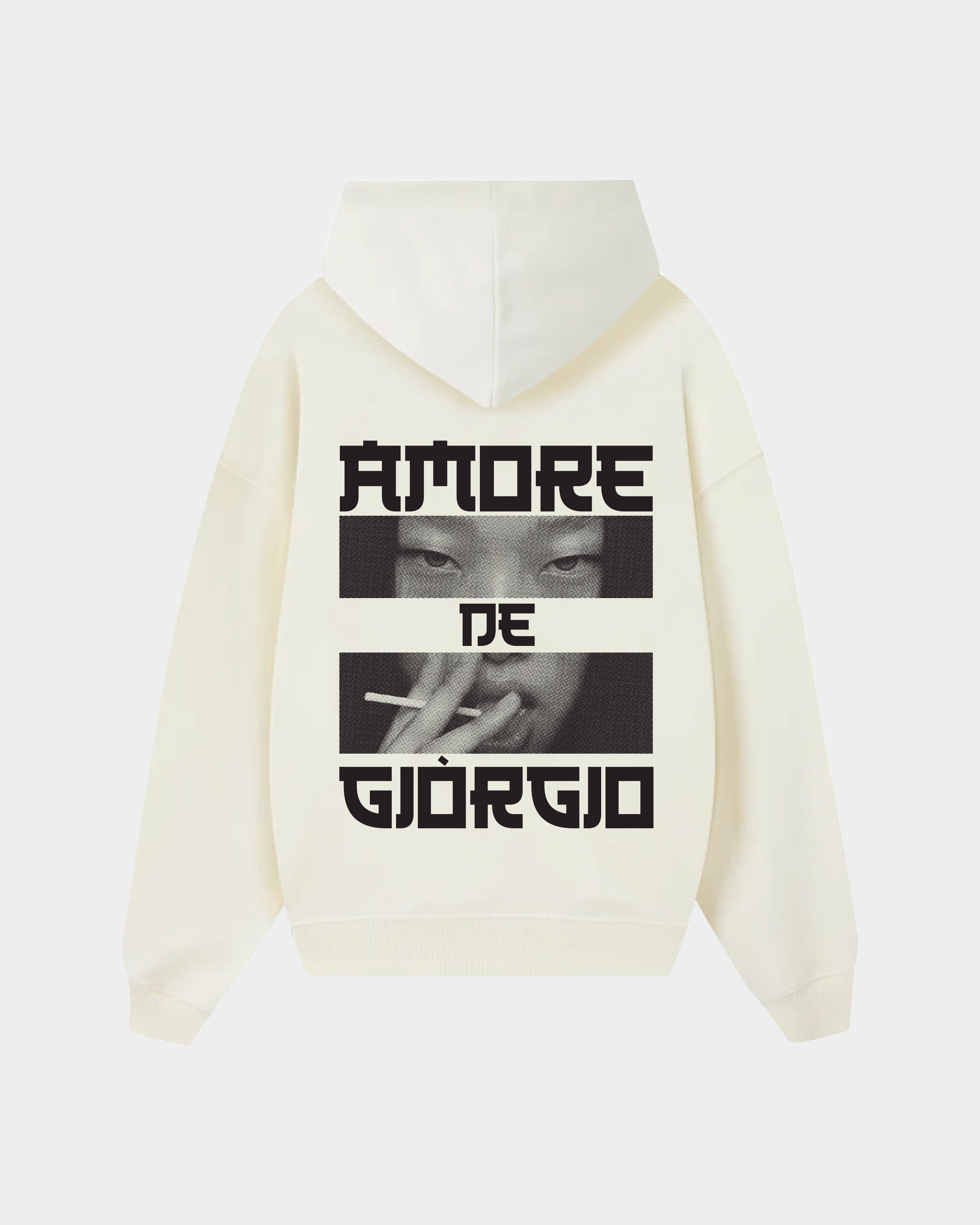 Amore de Giorgio Hoodie Cream
