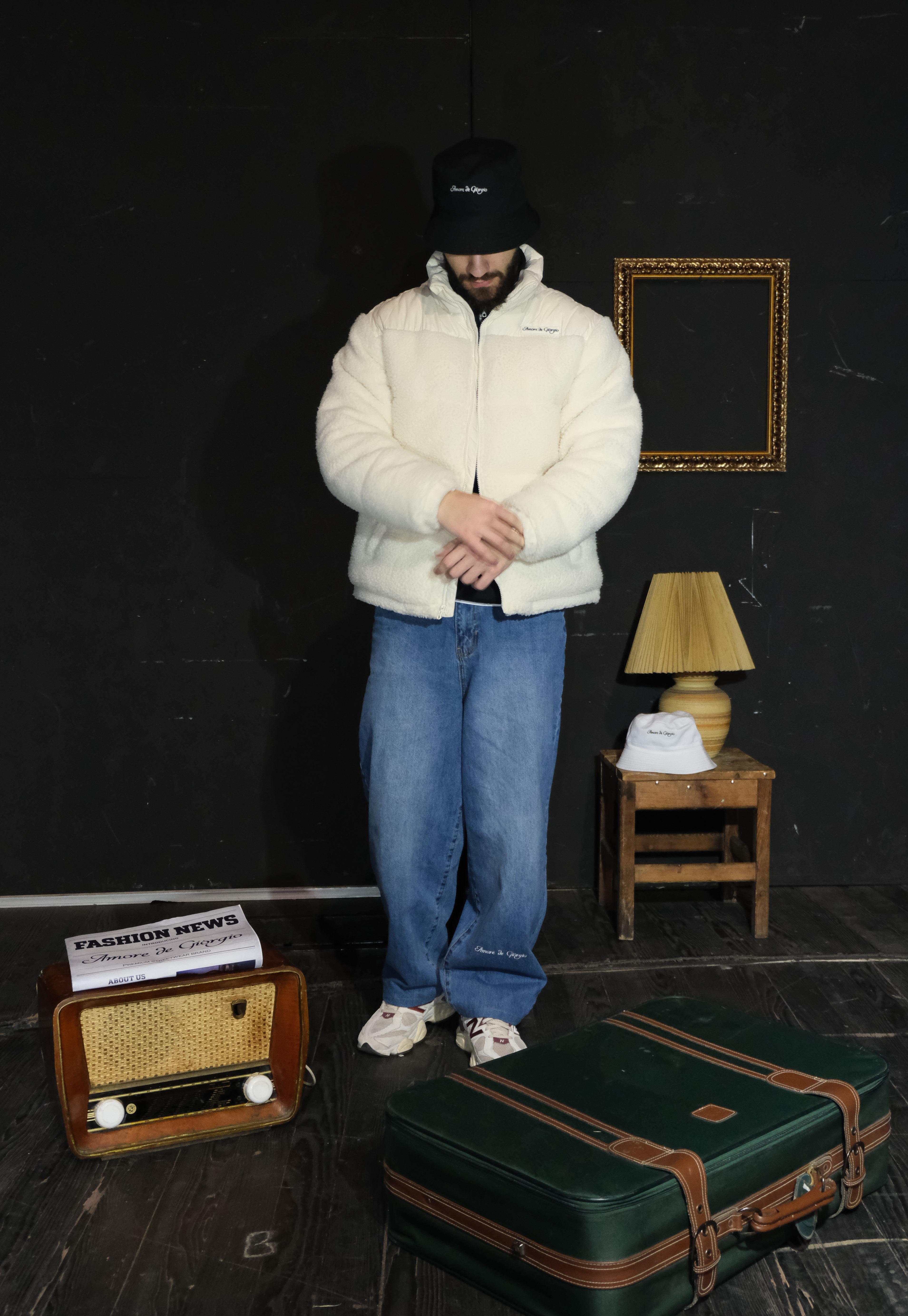 Puffer Jacket Teddy Cream - PRE ORDER