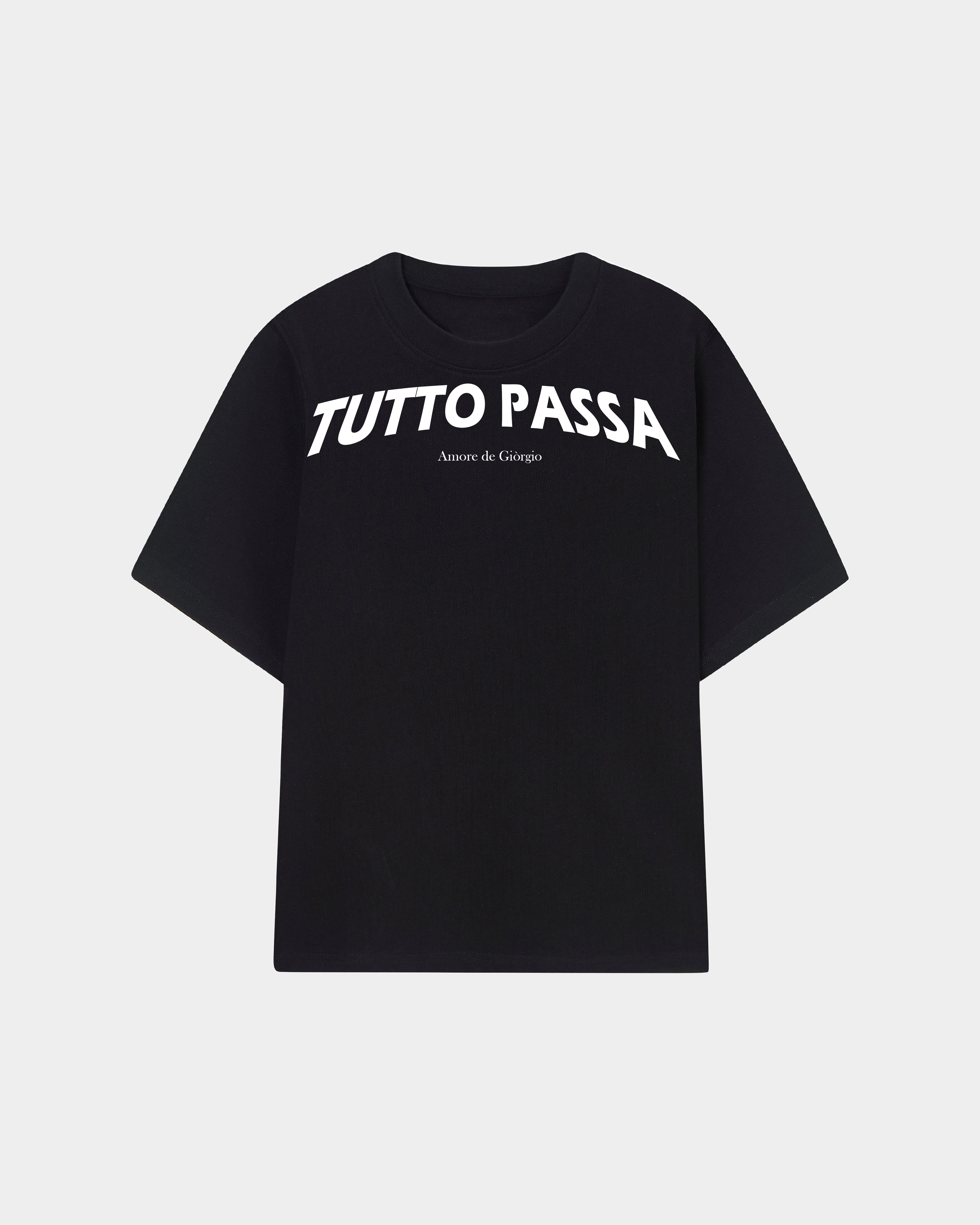 Tutto Passa T-Shirt Black